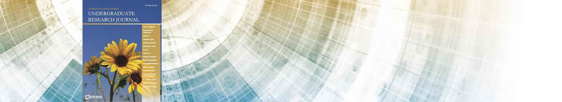 UGR Journal 2026 Banner